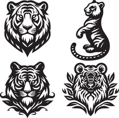 tiger bundle vector