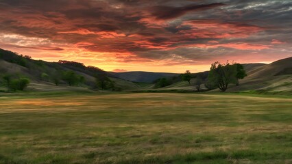 Obraz premium Stunning Landscape Photography: Majestic Mountains and Serene Rivers, hot air baloons