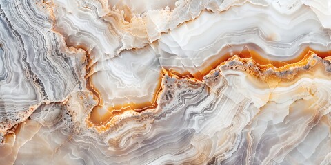 Fototapeta premium a close up of a marble surface with a gold stripe