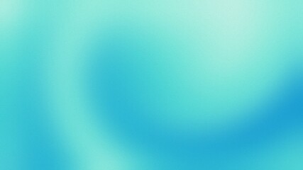 Turqoise. Gradient Aqua Teal Blue with smooth grainy noise effect background, suitable for wallpaper, web, poster, banner, printed, social media