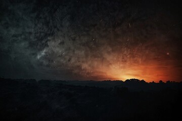 Fototapeta premium Pastel Peach and Neon: Abstract Grungy Glow background