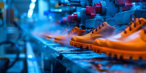 Modern Footwear Production: Utilizing Neural Networks in Shoe Factory Machinery and Equipment. Concept Footwear Manufacturing, Neural Networks, Shoe Factory Machinery, Modern Production