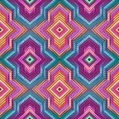abstract colorful ethnic pattern