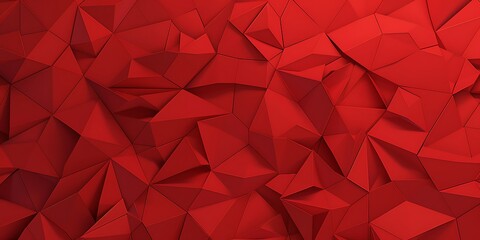 Abstract Background of triangular Patterns in dark red Colors. Low Poly Wallpaper
