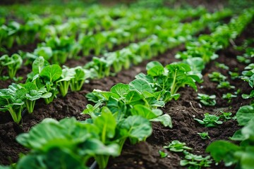 Obraz premium Revolutionizing Agriculture with Green Technology and Herbal Remedies