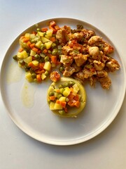 chicken with vegetables