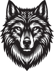 wolf vector illustration