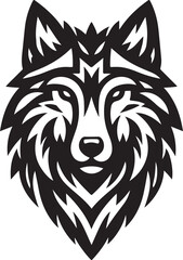wolf vector illustration