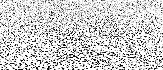 Snow, stars, twinkling lights, rain drops on black background. Abstract vector noise. Small particles of debris and dust. Distressed uneven grunge texture overlay.