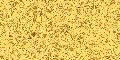 Fototapeta premium Artistic Line Work Representing an Imaginary Landscape