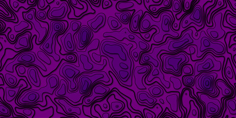 Black Line Art on White Background with Geographic Inspiration

