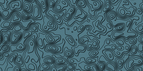 Elevation-inspired abstract lines creating a natural wave-like topographic flow

