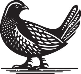 grouse Vector Illustration