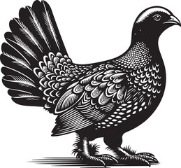 grouse Vector Illustration