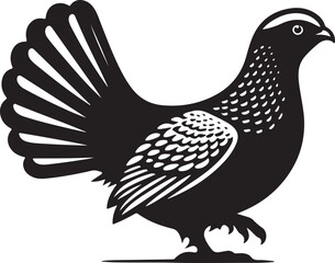 grouse Vector Illustration