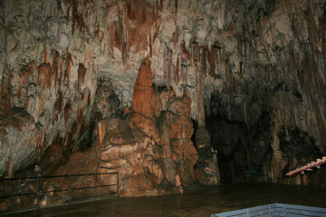 A view of a cave in Slovenia