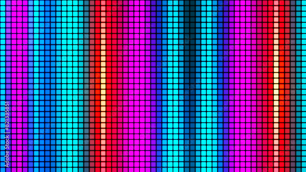 Leinwandbilder abstract background from multi-colored squares. abstract gradient background. pixel background for w