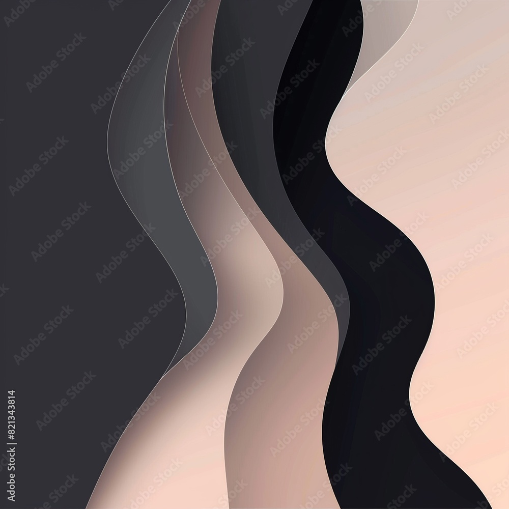 Poster Versatile vector background with abstract design elements.