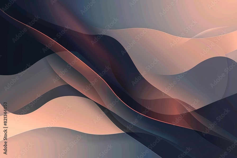 Poster Versatile vector background with abstract design elements.
