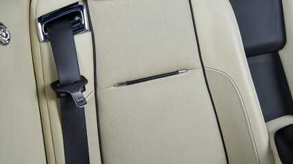 Seat belt in a car