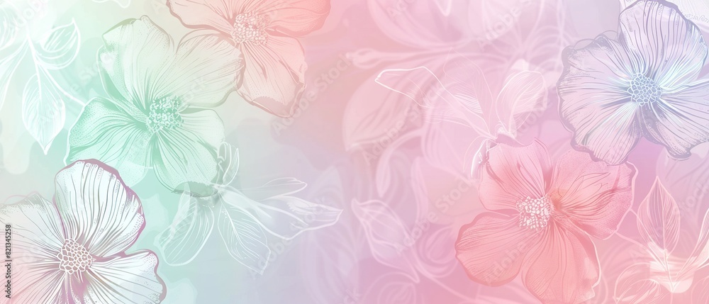 Poster Versatile vector background with abstract design elements.