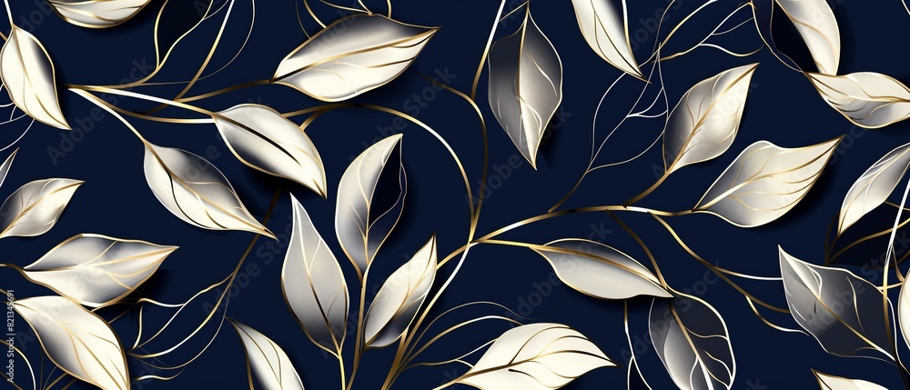 Poster Versatile vector background with abstract design elements.