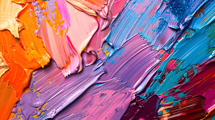 Oil paints abstract background