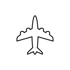 Airplane Icon plane icon vector