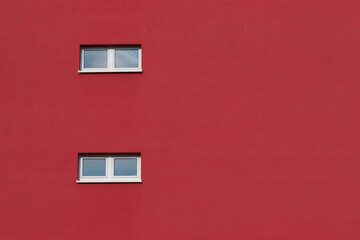 red building