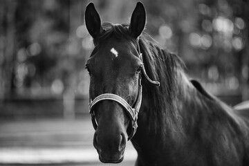 portrait of a horse