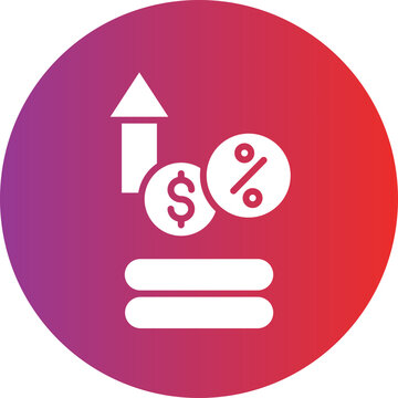 Interest rate Icon style