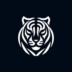 tiger design logo concept, vector