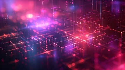 Obraz premium abstract high tech background. Generative ai