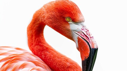 Flamingo, closeup