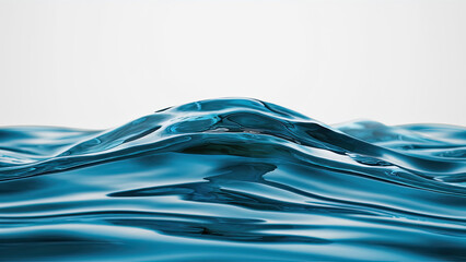 abstract blue wave background