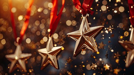 Excellence-themed visuals often feature symbols of prestige and recognition, such as medals, stars, or trophies, symbolizing the dedication