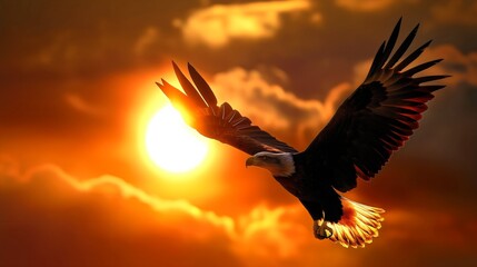 Obraz premium eagle in the sky