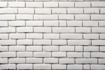 Obraz premium brick wall white color for background or texture