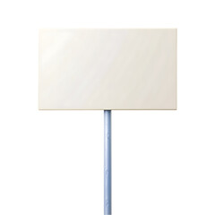 Fototapeta premium Blank whiteboard standing