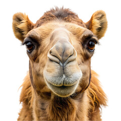 Camel isolated on transparent background