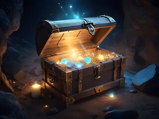 Luminescent Discoveries. Delving into the Depths of a Vintage Chest.