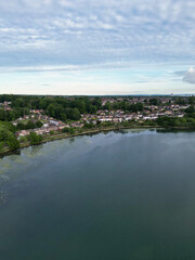 Aerial View of Southampton Port City of South England Coast, United Kingdom. May 16th, 2024