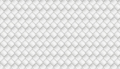 Fototapeta premium work art design background texture mat rattan woven pattern weaving bamboo Old threaded basket wood wallpaper material white nature decoration