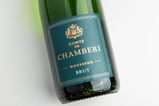 Elegant Bottle of Comte de Chamberi Mousseux Brut Sparkling Wine