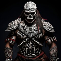 Fototapeta premium Tongan Warrior