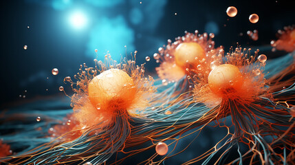 High scale magnification unveils cancer cells' anatomy