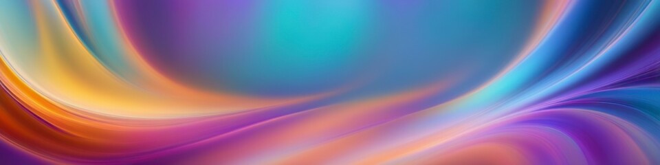 This abstract background features a harmonious blend of gradient waves flowing in vibrant pink and blue tones, creating a visual symphony of color and movement.