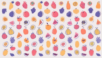 Reference Image of  fruits pattern 