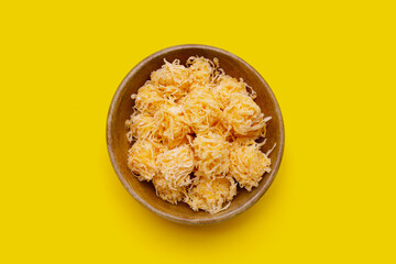 Thai crispy flossy sweet Eggs floss (Foi Thong Krob)