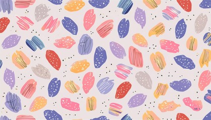 colorful drawing pattern